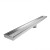 30" long, StreamLine Stainless Steel Linear Shower Pan Drain w/ Tile-in Strainer, 2" PVC Hub