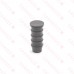 1/2" Barbed Insert PVC Plug, Sch 40, Gray