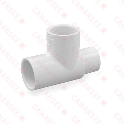 1" x 3/4" x 1" PVC (Sch. 40) Reducing Tee