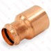 2" FTG x 1-1/4" Press Copper Reducer, Imported