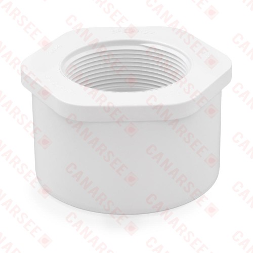 3" x 2" PVC (Sch. 40) Spigot x FIP Bushing