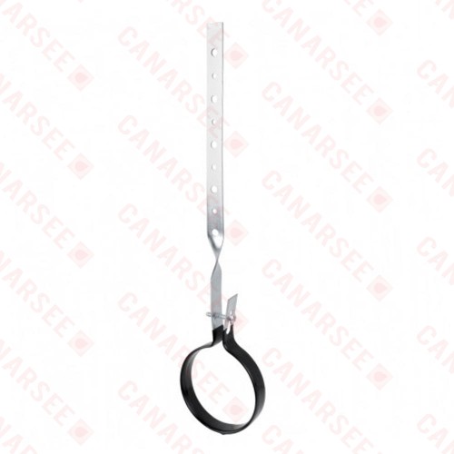 Plastic Coated Metal Suspention DWV Hanger for 3" PVC/ABS Pipe