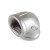 1" 304 Stainless Steel 90° Elbow, FNPT threaded