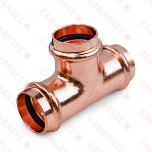 1" Press Copper Tee, Imported