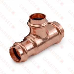 1" x 3/4" x 3/4" Press Copper Tee, Imported