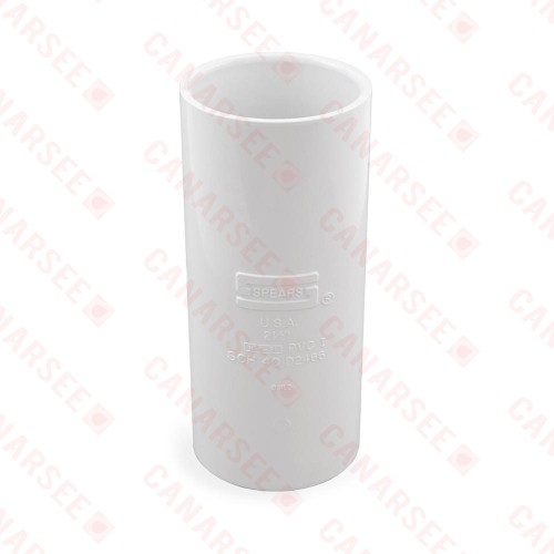 2-1/2" PVC (Sch. 40) Deep Socket Coupling