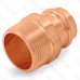 1" Copper Press x 1-1/4" Male Threaded Adapter, Imported