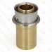 3/4" PEX Press x 3/4" Copper Fitting Adapter, Lead-Free Bronze