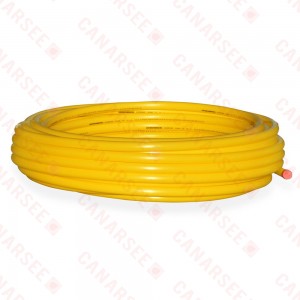 3/4" IPS x 500ft Yellow PE Gas Pipe for Underground Use, SDR-11
