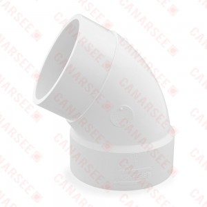 4" PVC DWV 60° Street Elbow