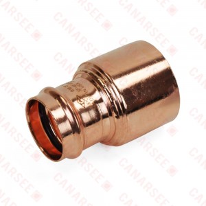 3" FTG x 2" Press Copper Reducer, Made in the USA