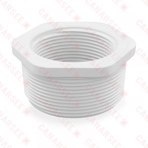 3" x 2-1/2" PVC (Sch. 40) MIP x FIP Bushing