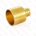 3/4” PEX x 1” Copper Pipe Adapter