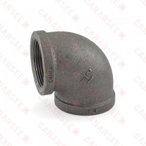 1-1/2" Black 90° Elbow (Imported)