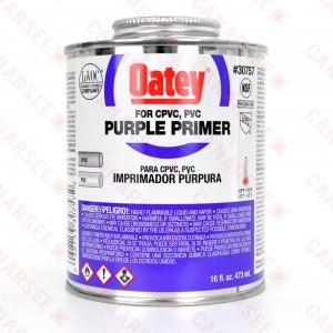 16 oz Purple PVC/CPVC Primer w/ Dauber