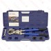 Manual Copper Press Tool Kit w/ Rotating Head, 1/2", 3/4" and 1"