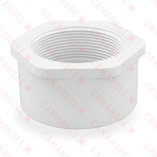 4" x 3" PVC (Sch. 40) Spigot x FIP Bushing