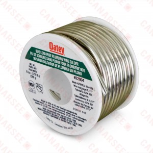 95/5 Lead Free Plumbing Wire Solder, 1/2 lb spool