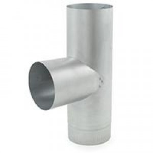 Galvanized Flue Tees