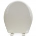 Bemis 200E4 (Biscuit/Linen) Premium Plastic Soft-Close Round Toilet Seat