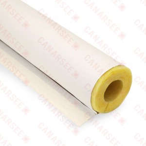 1-7/8" ID (1-1/2" IPS) x 1" Wall, Micro-Lok High Performance Fiberglass Pipe Insulation, 3ft