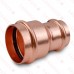 2" x 1-1/2" Press Copper Reducing Coupling, Imported