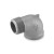 1-1/4" Black 90° Street Elbow