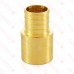 3/8” PEX x 1/2” Copper Pipe Adapter