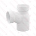 2" x 1-1/2" x 1-1/2" PVC DWV Sanitary Street Tee  (Spigot x Socket x Socket)