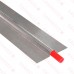 4ft long x 4" wide, 1/2" PEX Aluminum Heat Transfer Plates (100/box), U-Shaped, Imported