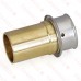 3/4" PEX Press x 3/4" Copper Fitting Adapter, Lead-Free Bronze