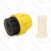1-1/2" Compression Cap for SDR-11 Yellow PE Gas Pipe