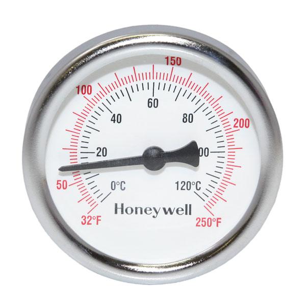 Honeywell Thermometer w/ 22/1” dial, 1/2” NPT Heating Supplies