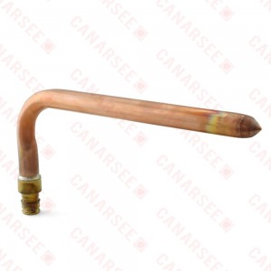 Copper Stub Out Elbow for 1/2" PEX-A Tubing (F1960), 8" x 4"