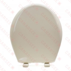 Bemis 200E4 (Almond) Premium Plastic Soft-Close Round Toilet Seat