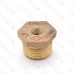 3/4" MPT x 1/8" FPT Brass Bushing, Lead-Free