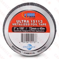 rFoil Metalized Tape 3" x 150ft