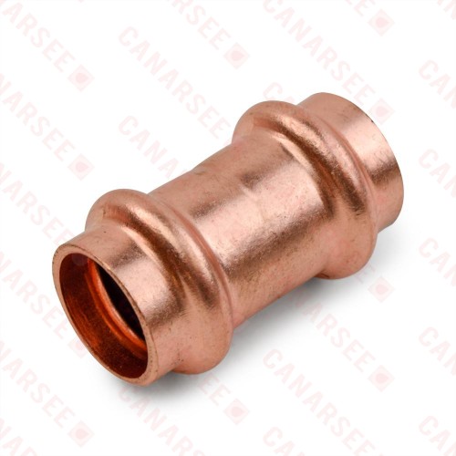 1/2" Press Copper Coupling, Imported