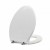 Bemis 1900SS Commerical Plastic Elongated Toilet Seat w/ Self-Sustaining Stainless Steel Hinges, Heavy-Duty