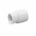 1/2" Barbed Insert x 3/4" Female NPT Threaded PVC Reducing Adapter, Sch 40, Gray