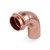 1" Press Copper 90° Street Elbow, Imported