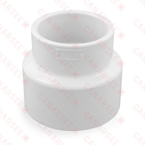 4" x 3" PVC (Sch. 40) Reducing Coupling