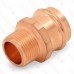 1-1/4" Copper Press x 1" Male Threaded Adapter, Imported