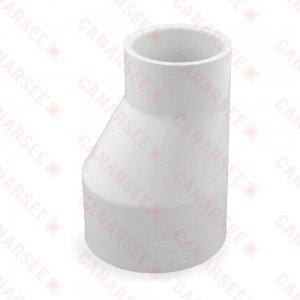 3" x 2" PVC (Sch. 40) Eccentric Reducing Coupling