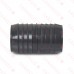 2" Barbed Insert PVC Coupling, Sch 40, Gray