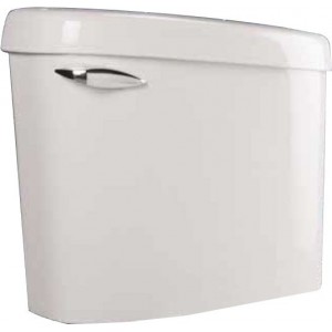 ASCENTII-TW Toilet Tank and Lid, Insulated w/ Flush Valve Kit, White