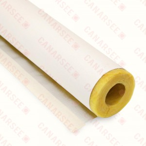 1-3/8" ID (1" IPS or 1-1/4" CTS) x 1" Wall, Micro-Lok High Performance Fiberglass Pipe Insulation, 3ft