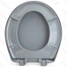 Bemis 200SLOWT (Country Grey) Premium Plastic Soft-Close Round Toilet Seat