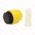 1" Compression Cap for SDR-11 Yellow PE Gas Pipe