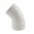 3" PVC DWV 45° Street Elbow